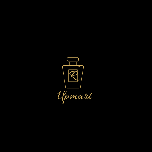 Black Gold Illustration Perfume Logo